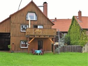 Appartement Gezellige parterrewoning in het oosten van de Harz met houtkachel en eigen terras - Thale-Bodetal - image1