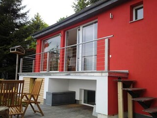 Ferienhaus Masserberg Außenaufnahme 8