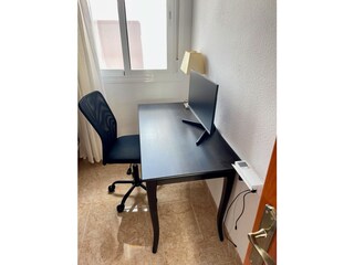 work desk in sleeping room 3