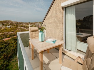 Balkon zur Westseite