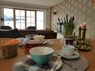 Frühstück mit Blick