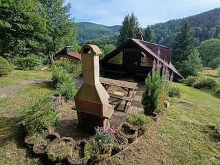 Casa de vacaciones Oberschönau Grabación al aire libre 13