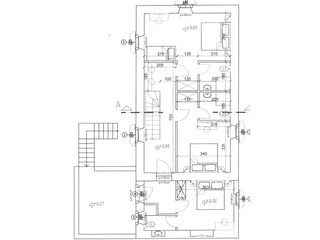 Casa per le vacanze Labin Pianta del piano 41