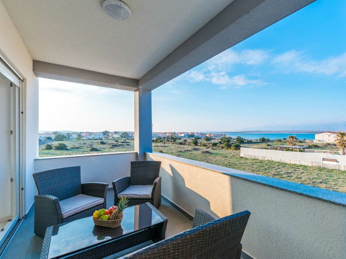 Balcony with a sea view