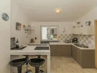 Kitchen with a dining area