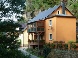 Ferienwohnung Postelwitz Außenaufnahme 1