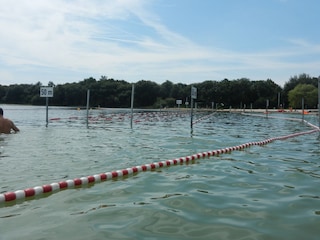 abgetrennter Schwimmbereich