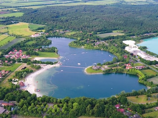Blick auf den Badesee Tannenhausen