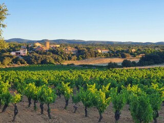 Assignan, picturesque  village in South of France