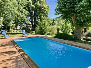 Unser Pool (3,5x9m, 1.5m tief)