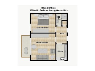 Appartamento per vacanze Borkum Registrazione all'aperto 5