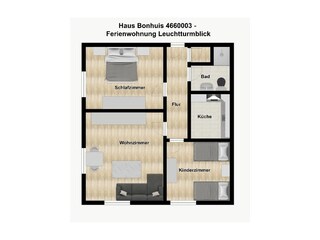 Appartement de vacances Borkum Enregistrement extérieur 8