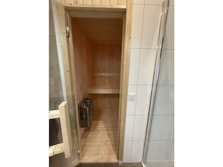 Sauna entrance