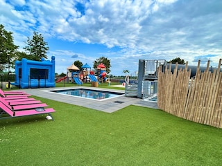 spacious play area