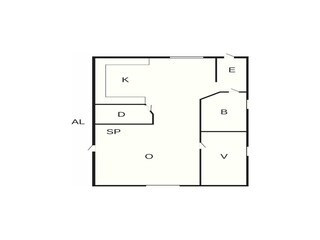 Vakantiehuis Welt Grondplan 36