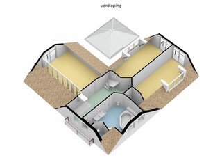 Maison de vacances De Koog Plan d'étage 41