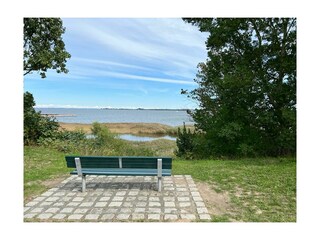 Ausblick vom Wanderweg nach Stralsund