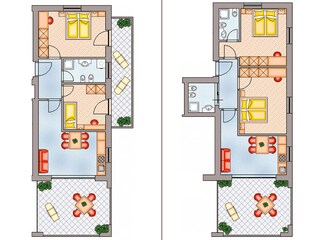 Appartement Kaltern Plan d'étage 14