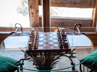 Schach-Lounge mit Ausblick