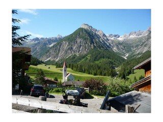 Ausblick vom Dorf