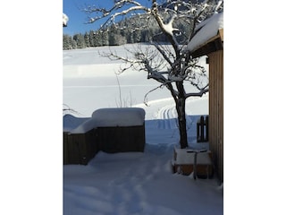 Haus Moosbrugger - Langlaufloipe direkt beim Haus