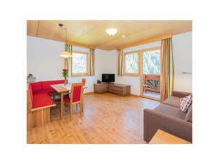 Gipfelglück Wohnzimmer