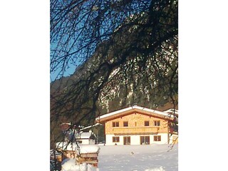 Haus im Winter