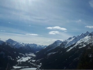 Winter-Blick Richtung Ober-Lechtal
