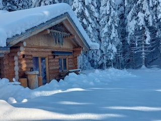 chalet ansicht winter