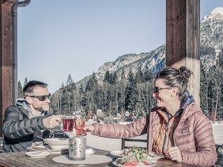 Sonnenterrasse Winter