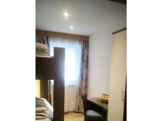 Schlafzimmer mit Etagenbett