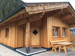 Kuschelhütte von außen