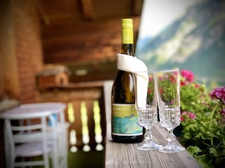 Genuss am Balkon