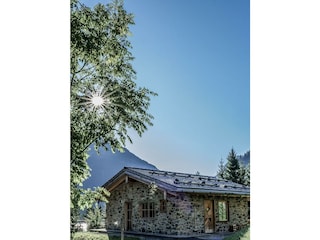 Außenansicht Stein-Chalet