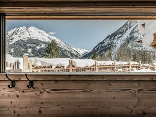 Ausblick vom Chalet