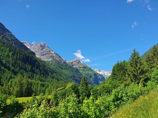 Hinterhornbach Blick Petersbergalm