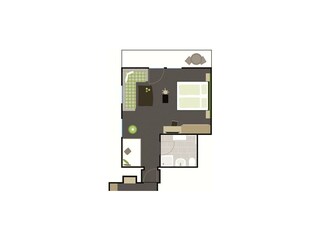 Grundriss Juniorsuite