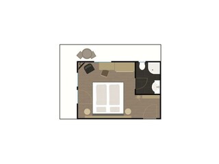 Grundriss Wohlfühlzimmer 9