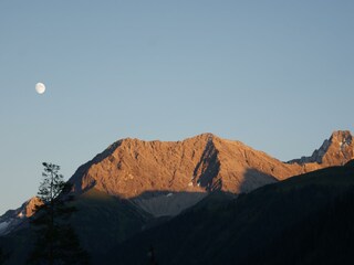 Abendstimmung in Richtung Madautal