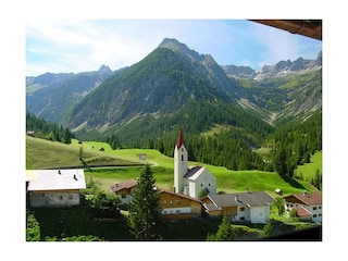 Ausblick vom Gasthof Alpenrose