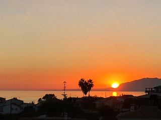 den Abend auf der Terrasse genießen