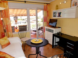 als entspanntes Lese-Arbeitszimmer