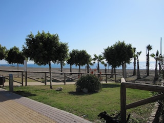 Weg zum Strand