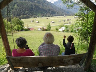 Blick nach Köglen u. Elbigenalp