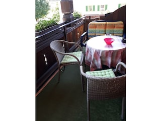 Balkon Himmelbett-Suite