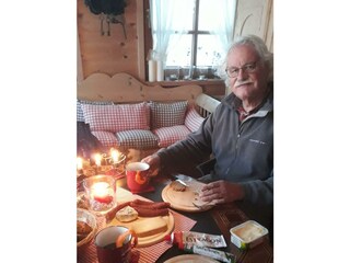 Gartenhaus im Winter