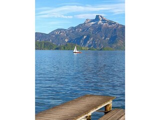 Holiday apartment Mondsee Outdoor Recording 10