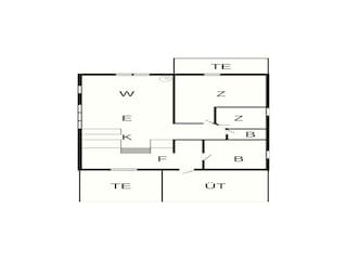 Ferienhaus Ebeltoft Grundriss 2