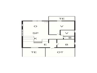 Vakantiehuis Ebeltoft Grondplan 31