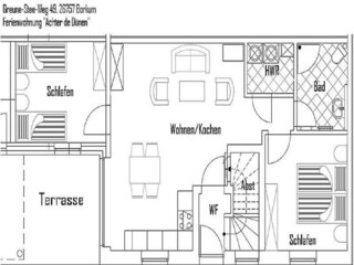 Ferienwohnung Borkum Grundriss 11